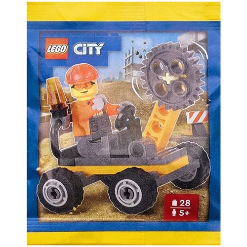 Lego city operaio costruzioni - city,